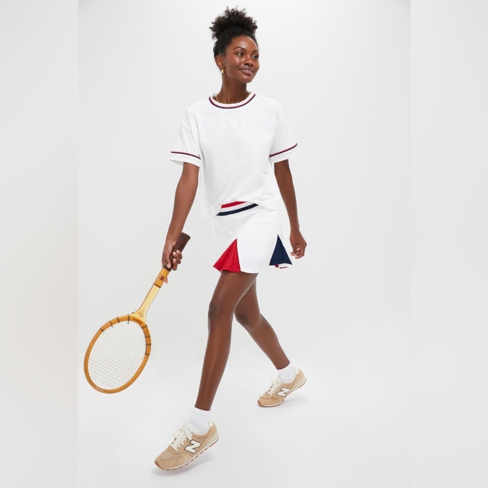 Tuckernuck/Tnuck Sport 14 inch Carly Tennis Skirt in Americana, Size Large, NWT - Picture 5 of 16